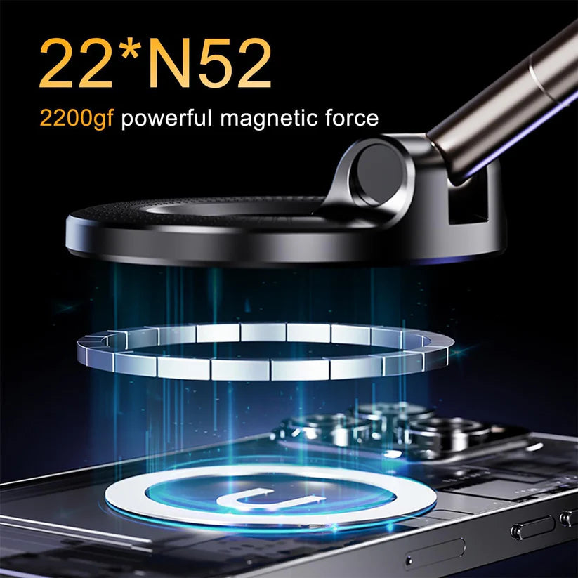 Vacuum Suction Magnetic Phone Holder