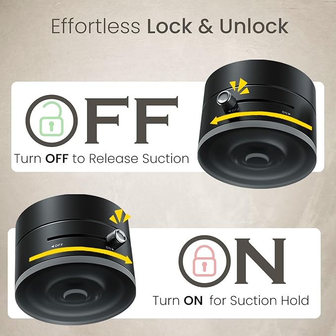 Vacuum Magnetic Suction Phone Holder