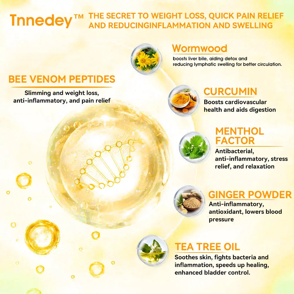Bee Venom Lymphatic Detox & Slimming Foot Patches 🌿👣